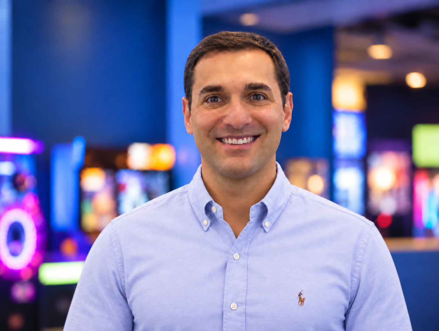 Portrait of the founder of Fun Center Pro.